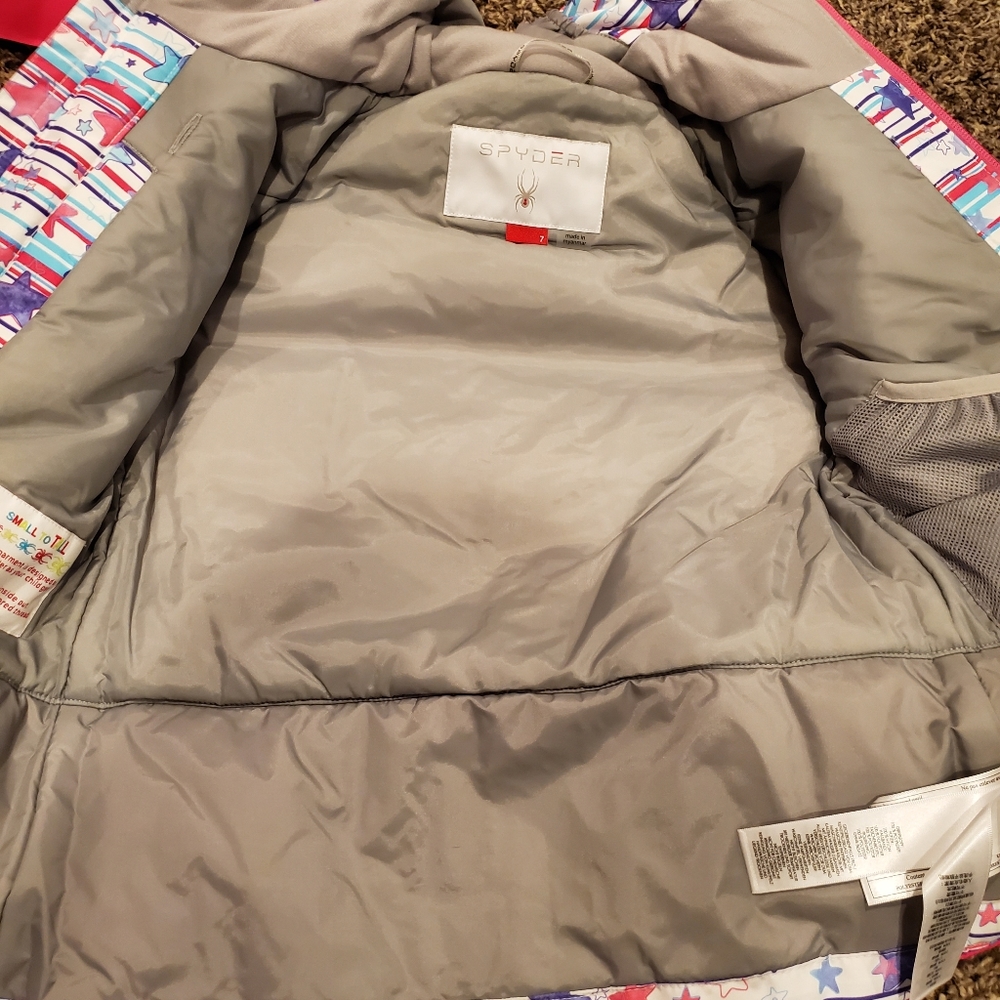 Spyder girls ski set